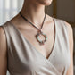 Natural Jadeite Jade Pisces Pendant | Handcrafted Cloisonné Enamel Art Jewelry | One of a Kind Statement Necklace