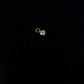 10K Solid Gold Chain Threader Earring | Minimal Dainty Gold Earring | Everyday Fine Jewelry | Optional Diamond Accent | Gift for Her