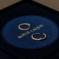 14K Solid Gold Diamond Huggie Hoops | Natural Diamond Small Hoop Earrings | Double Sided Sparkle | Everyday Fine Jewelry