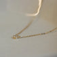 14K Solid Gold Diamond Necklace | Dainty Diamond Pendant | Minimal Everyday Fine Jewelry | Gift for Her