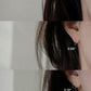 10K Solid Gold Chain Threader Earring | Minimal Dainty Gold Earring | Everyday Fine Jewelry | Optional Diamond Accent | Gift for Her