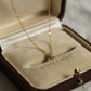 14K Solid Gold Diamond Necklace | Dainty Diamond Pendant | Minimal Everyday Fine Jewelry | Gift for Her
