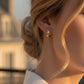 18K Solid Gold Diamond Star Huggie Hoops | Natural Earth-Mined Diamonds | Everyday Sparkle Minimal Luxury Earrings | Gift for her