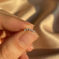 18K Solid Gold Flat Back Diamond Climber Earring | Screw Back Everyday Stud | Helix & Lobe Piercing | Gift for her | Single Earring