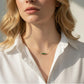 Lagoon Green Tourmaline Necklace 18K Solid Gold | Natural Tourmaline Diamond Necklace | Bluish Green Tourmaline Fine Jewelry | Ocean Gem