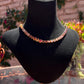 Sunset Gradient Gemstone Tennis Necklace | Custom Natural Gemstone Rainbow Necklace in Solid Gold or Silver | One of a Kind Jewelry Gift