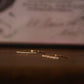 18K Solid Gold Natural Diamond Drop Earrings, Fine Diamond Dangle Earrings, Quiet Luxury Jewelry, Minimalist High End Gift