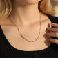 18K Solid Gold Diamond Cross Necklace Double-Sided | Black Gold Pavé Cross Pendant | Fine Jewelry Statement Necklace
