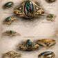 Australian Black Opal Ring 18K Gold | One of One Opal Ring | Celestial Diamond Ring | Custom Fine Jewelry | Made to Order Luxury Ring