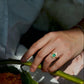 14K Solid Gold Natural Zambian Emerald Ring,  0.63ct Oval Emerald, One of a Kind Fine Jewelry Ring, Sculptural Everyday Luxury
