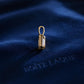 Dainty 9K 14K Solid Gold Emerald Cut Diamond Pendant | 1 Carat Diamond Charm | Vintage frame Necklace | Minimal Fine Jewelry Gift for Her