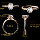 Custom Diamond Engagement Ring in 18K Rose Gold | Rose Cut Diamond Ring | Romantic Proposal Ring | Heirloom Inspired Design