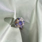 Tutti Frutti Violet Tanzanite Cocktail Ring