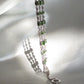 Multi Chain Chrome Diopside Bracelet
