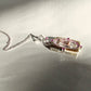 Floating Frame Cor-de-Rosa Morganite Pendant Necklace