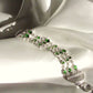 Multi Chain Chrome Diopside Bracelet