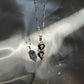 Kaleidoscope Smoky Quartz & Moonstone Pendant Necklace