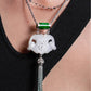 Water Jadeite Jade Amulet Pendant Necklace