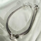 Palladium Choker Necklace