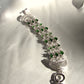 Multi Chain Chrome Diopside Bracelet