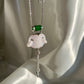Water Jadeite Jade Amulet Pendant Necklace