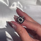 Art Deco Black Spinel Ring