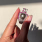 Tahitian Black Pearl & Ruby Pendant Necklace