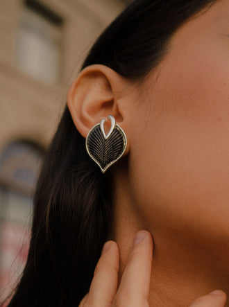 Vintage Chic Statement  Earrings