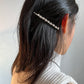 Elegant Pearl French Bobby Pins in Siliver