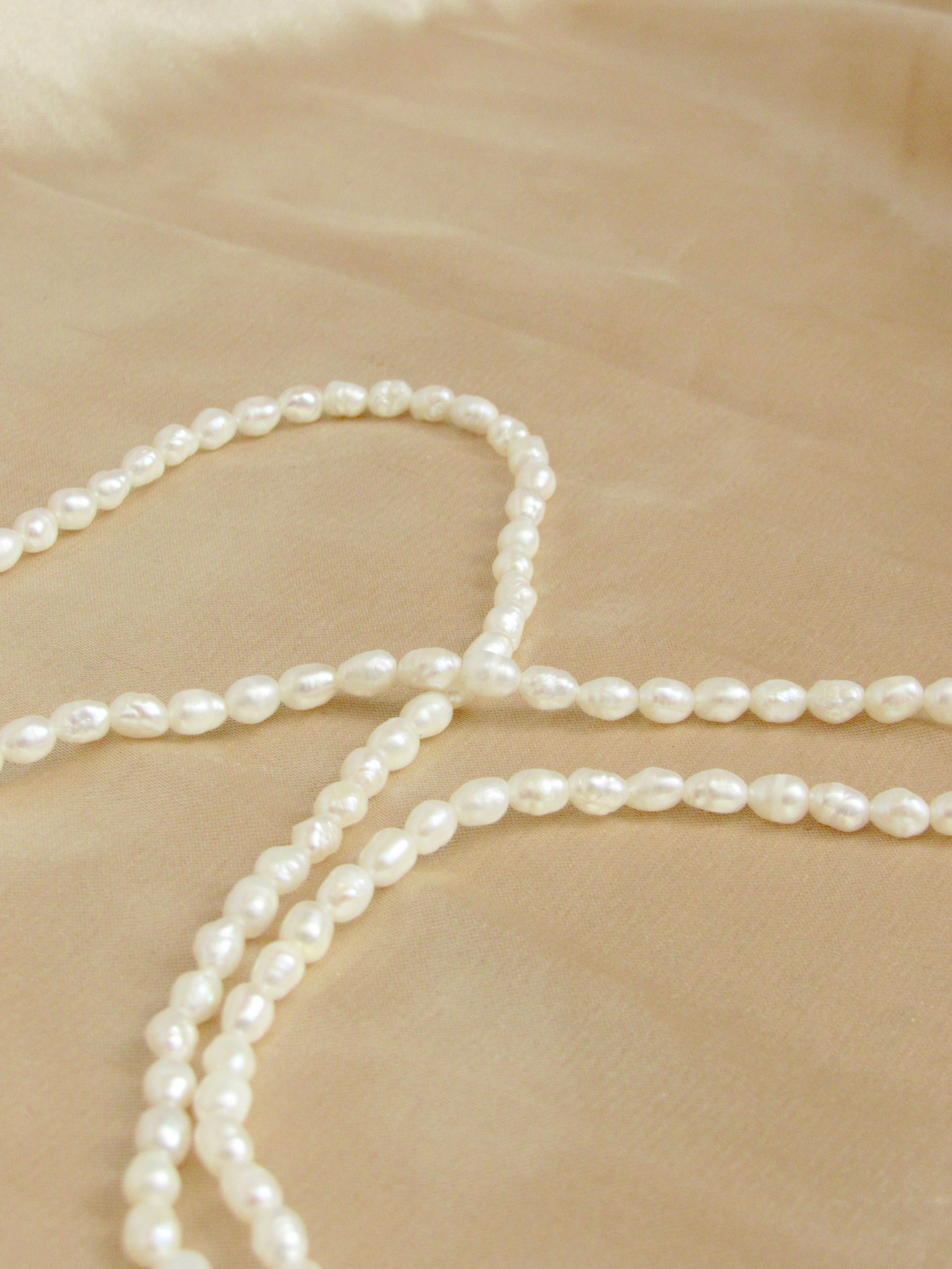 Long String Baroque Pearl Necklace