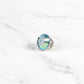Rhodium Statement Ring