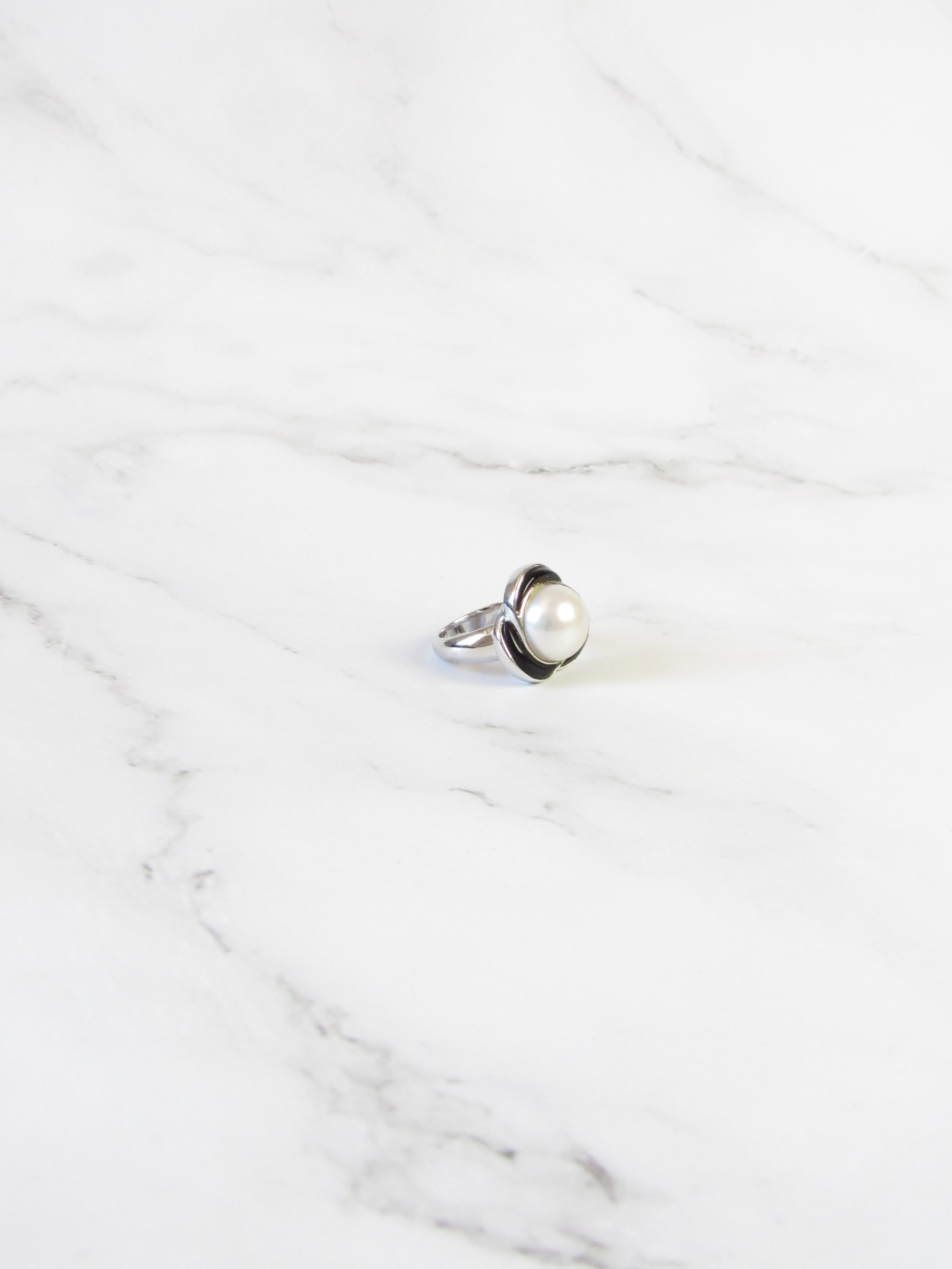 Mabe Pearl Statement Ring