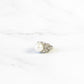 Akoya Pearl Ring in White Gold with Diamond Accents