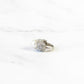 Akoya Pearl Ring in White Gold with Diamond Accents