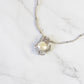 Natural Baroque Pearl 18K White Gold Pendant Necklace