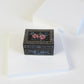 Rectangle Shape Pink Flower Mother of Pearl Lacquer Trinket Box