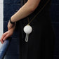 White Seashell Gold Pendant Necklace Purse