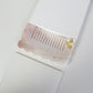 Floral Engraved Natural Seashell Comb