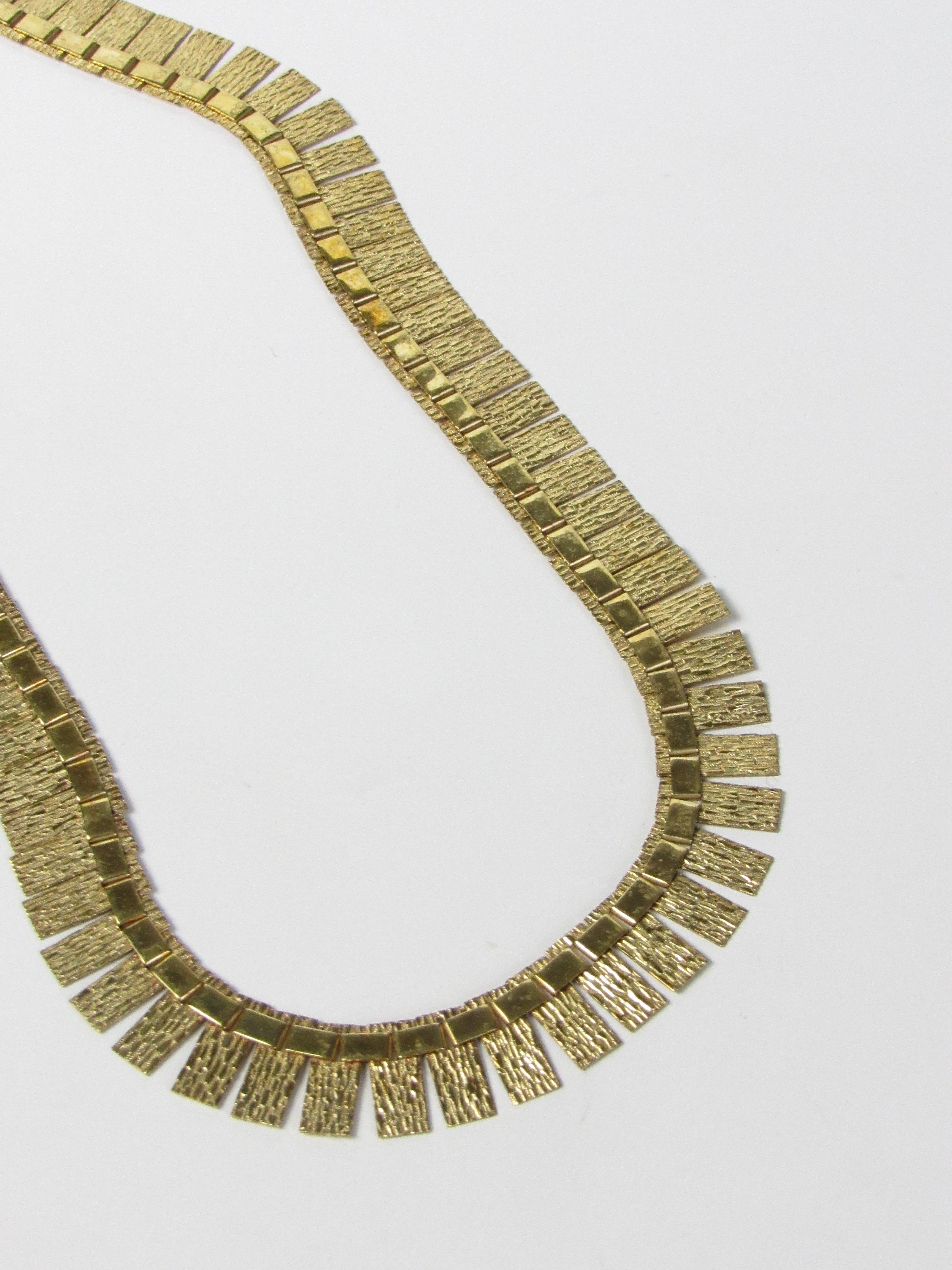 Vintage Gold Statement Choker Necklace