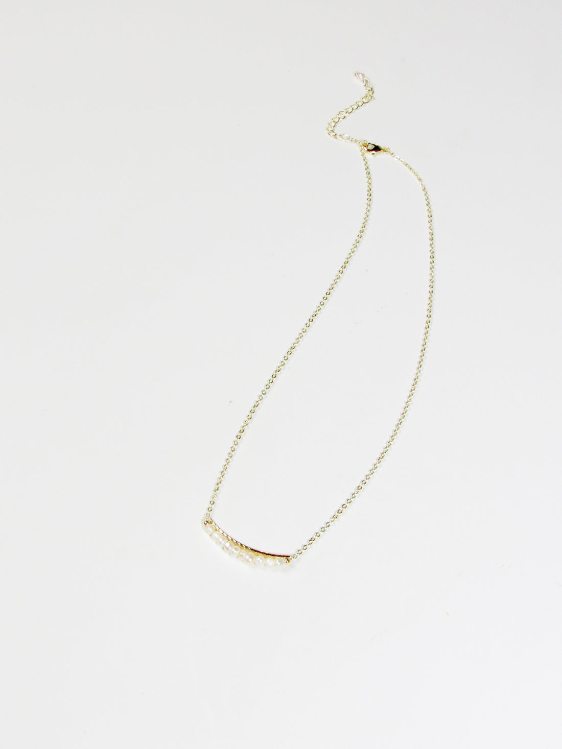 Freshwater Pearl 14k Gold Necklace