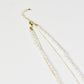 Freshwater Pearl Beads Gold Layer Necklace