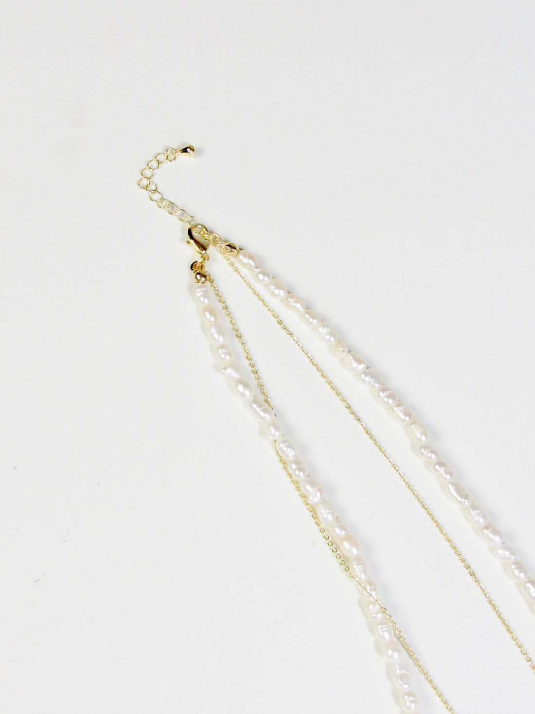 Freshwater Pearl Beads Gold Layer Necklace