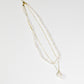 Freshwater Pearl Beads Gold Layer Necklace