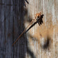 Freesia Flower Garden Gold Hair Stick