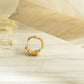 Molten 18k Gold Vermeil Wide Band Ring