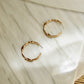 Molten Hoop Earrings