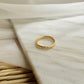 Esther Hammered 18k Gold Ring (Size 7)