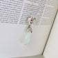 Translucent Jadeite Jade & Rubellite Pendant Necklace