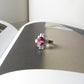 Rubellite Tourmaline Cocktail Ring