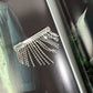 Crystals Fringe Hair Clip Barrette